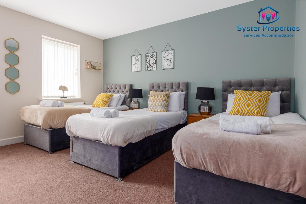 Syster Properties Serviced Accommodation Leicester 5 Bedroom House Glen View المظهر الخارجي الصورة