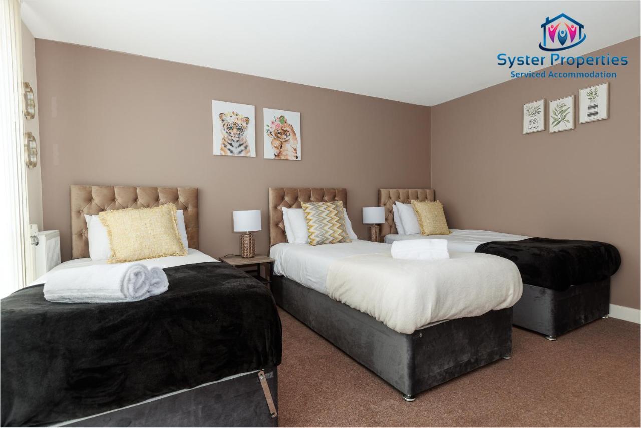 Syster Properties Serviced Accommodation Leicester 5 Bedroom House Glen View المظهر الخارجي الصورة