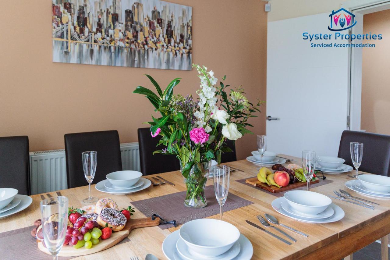 Syster Properties Serviced Accommodation Leicester 5 Bedroom House Glen View المظهر الخارجي الصورة